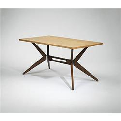 Hans Bellmann, dining table, model 1000, Wohnbedarf, Switzerland, c ...