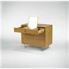 Image 1 : George Nelson, vanity cabinet, Herman Miller, USA, c.1950, combed oak, steel, 56"w x 18...