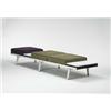 Image 1 : George Nelson, Steelframe bench seating, Herman Miller, USA, c.1957, enameled metal, lami...
