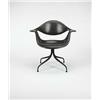 Image 1 : George Nelson, DAF, Herman Miller, USA, 1956, fiberglass, enameled metal, 28.5"w x 25"d...