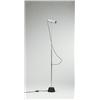Image 1 : Arteluce, floor lamp, Italy, 1960s, chrome and enameled metal, rubber, 76"h, Single adj...