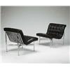 Image 1 : Katavolos, Littell and Kelley, New York lounge chairs, pair, Laverne International, USA, 19...