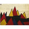 Image 1 : Alexander Calder, weaving, Bon/Art, Guatemala, 1974, Miguey fiber, 97"w x 73"h, Numbe...