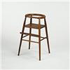 Image 1 : Nanna Ditzel, high chair, Poul Kold Modler, Denmark, 1955, teak, 17.5"w x 16"d x 28"h...