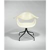 Image 1 : George Nelson, DAF, Herman Miller, USA, 1958, fiberglass, enameled metal, 28.5"w x 25"d...