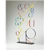 Image 1 : Anonymous, untitled, USA, 1980s, enameled metal, 88.5"h x 47.5"w, Provenance: Richard H...