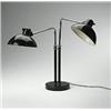Image 1 : Christian Dell, double arm table lamp, model 6580, Kaiser & Co., Germany, c. 1932, enamel...