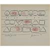 Image 1 : Lucio Fontana, Concetto Spaziale, Italy, 1951, 9"h x 10.25"w sheet, A fine drawing with a...
