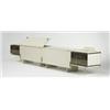 Image 1 : Raymond Loewy, DF-2000 headboard, Doubinsky Freres, France, 1965, plastic, enameled metal...