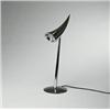 Image 1 : Philippe Starck, Ara table lamp, Flos, Italy, 1988, chrome steel, 22"h, Impressed mar...