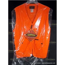 YUKON GEAR HUNTER'S ORANGE SAFETY VEST "M"