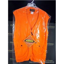 YUKON GEAR HUNTER'S ORANGE SAFETY VEST "XXL"