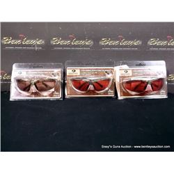 LOT: MOSSY OAK MO-CGCA COLUMBIA SHOOTING GLASSES 3X MONEY