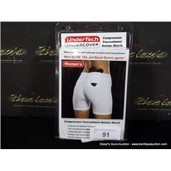 UNDER TECH UNDER COVER T0546WH-XL WOMEN'S SHORTS