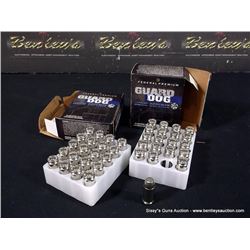 LOT: 2 FEDERAL PREMIUM GUARD DOG 40 S & W, 135GR 20 RD EACH 2X MONEY