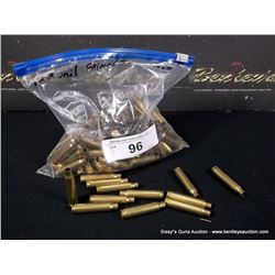 BAG: PRIMED .223 BRASS CASING FOR RELOAD 100 QTY