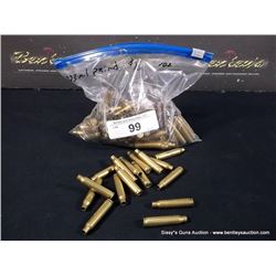BAG: PRIMED .223 BRASS CASING FOR RELOAD 100 QTY
