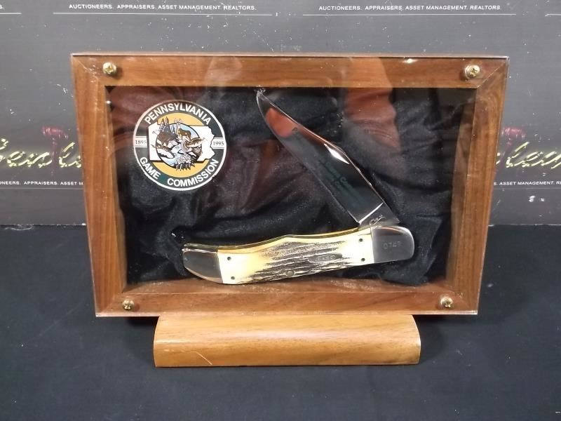 CASE XX COMMEMORATIVE KNIFE "PENNSYLVANIA GAME COMMISSION 100TH
