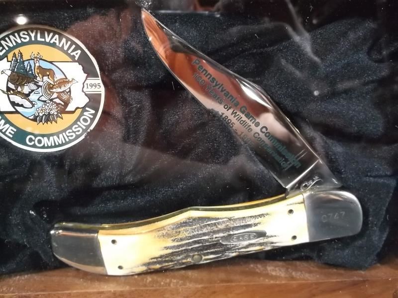 CASE XX COMMEMORATIVE KNIFE "PENNSYLVANIA GAME COMMISSION 100TH