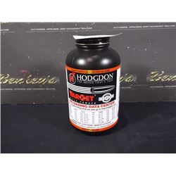 HODGDON VARGET RIFLE POWDER-BLACK POWDER-1# BOTTLE