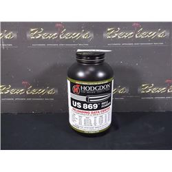 HODGDON US 869 RIFLE POWDER-BLACK POWDER-1# BOTTLE