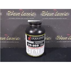 HODGDON US 869 RIFLE POWDER-BLACK POWDER-1# BOTTLE