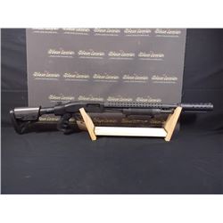 MOSSBERG 500 TACTICAL 12GA SHOTGUN W/ ATI SWING AROUND BUTT STOCK, PUMP ACTION, MUZZLE RAIL, T349039