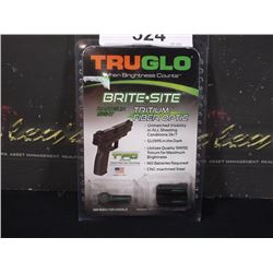 TRUGLO BRITE-SITE TRITIUM FIBER OPTIC HANDGUN SITE TG131XT