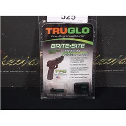TRUGLO BRITE-SITE TRITIUM FIBER OPTIC HANDGUN SITE TG131GT2