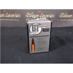 BT VAUMINT 45145 LEAD FREE NOSLER 50 PER BOX, 20 CAL. .204 SPITZER