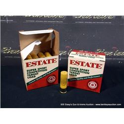 ESTATE SUPER SPORT COMPETITION TARGET LOAD 20 GA, 2 3/4" 3/8 OZ, 7 1/2 SHOT 2X MONEY
