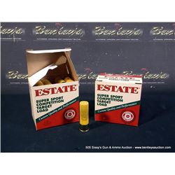 ESTATE SUPER SPORT COMPETITION TARGET LOAD 20 GA, 2 3/4" 3/8 OZ, 7 1/2 SHOT 2X MONEY