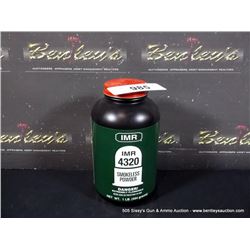 IMR 4320 SMOKELESS POWDER