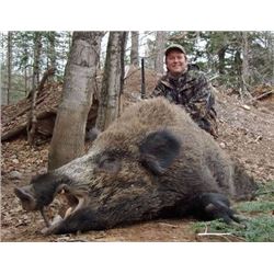 Bear Mountain, LLC: Cast & Blast Package for 4 days/3 nights for 2 hunters