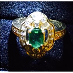 Park Diamond: Breathtaking Emerald Ring