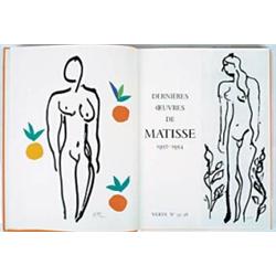 Verve - Revue Artistique et Litteraire ... Dernieres Oeuvres de Matisse 1950-1954, Paris, Verve,...