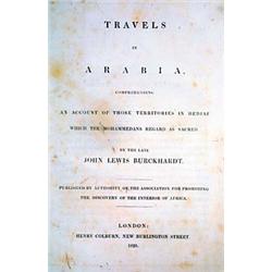 Burckhardt, John Lewis (1784-1817), Travels in Arabia, comprehending an account of those territor...