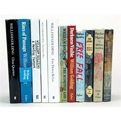 Golding, William, Free Fall, London, Faber & Faber, 1959, 8o (185 x 115mm.), half title, original...