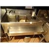 Image 1 : S/S 3' 2-Comp Sink w/Drainboard 
