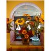 Image 1 : Potted Silk Sunflower Arrangement