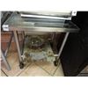 Image 1 : S/S 18" x 24" Rolling Equipment Stand