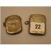 Image 1 : Two silver hallmarked vestas…