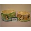 Image 1 : Two Sylvac rabbit posy bowls…