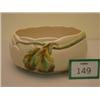 Image 1 : Clarice Cliff bowl, with leaf decoration approx 10" diameter…