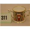 Image 1 : Limited edition Crown Derby miniature loving cup…