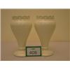 Image 1 : Pair of Belleek Mourne vases, 8" high…