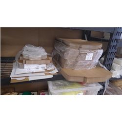 LOT OF ASSORTED SIZED CAKE BOXES 400 PLUS