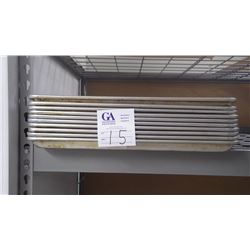 APPROX 10 RECTANGLE BAKING SHEETS