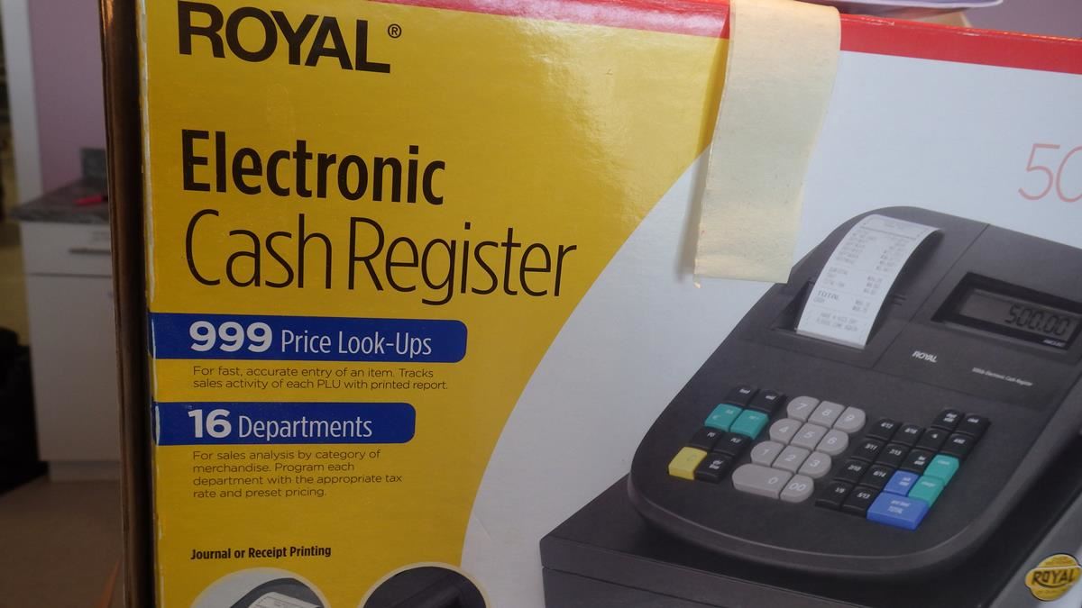 ROYAL 500DX ELECTRONIC CASH REGISTER
