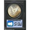 Image 2 : 1880-S S$1 MS65 PCGS. The obverse is vibrantly toned in golden shades with rich green and red accent